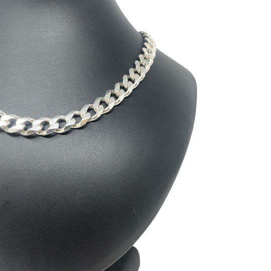 Sterling Silver Curb Chain (19")