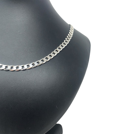 Sterling Silver Curb Chain (20")
