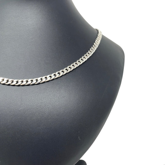 Sterling Silver Curb Chain (20")