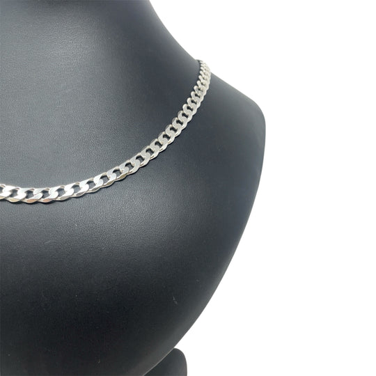 Sterling Silver Curb Chain (20")
