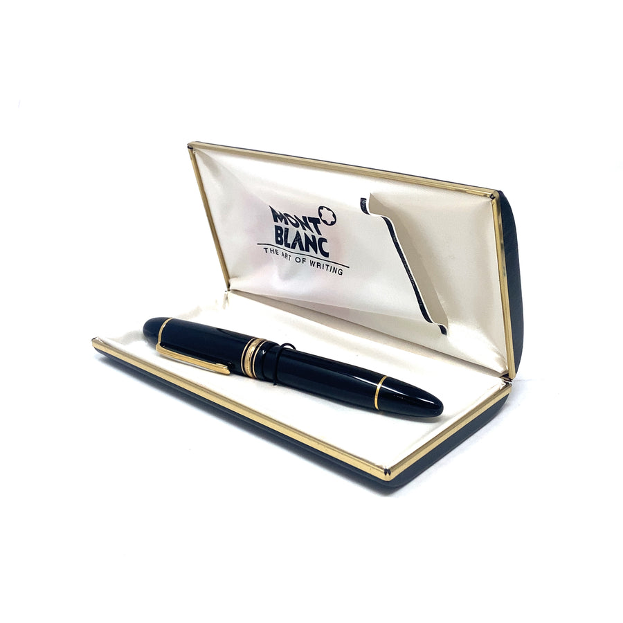 Pre-Owned Montblanc Meisterstuck 149 14ct Yellow Gold Nib Fountain Pen
