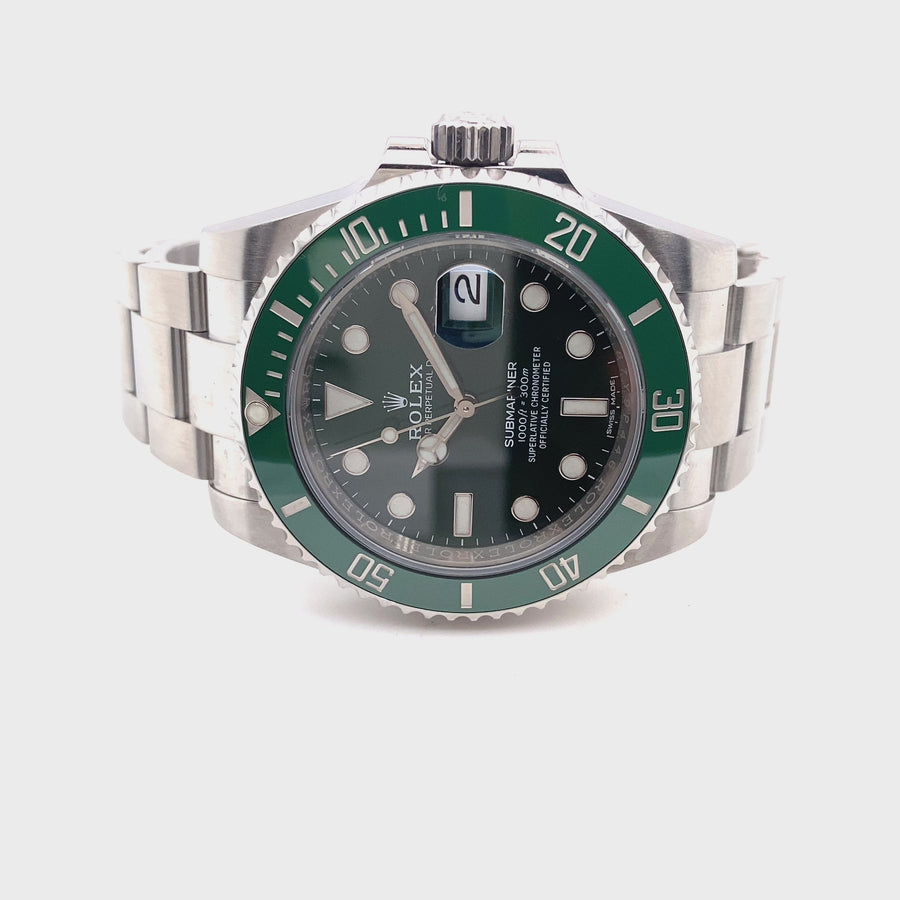 Pre-Owned Stainless Steel Submariner Hulk Rolex (Gents)