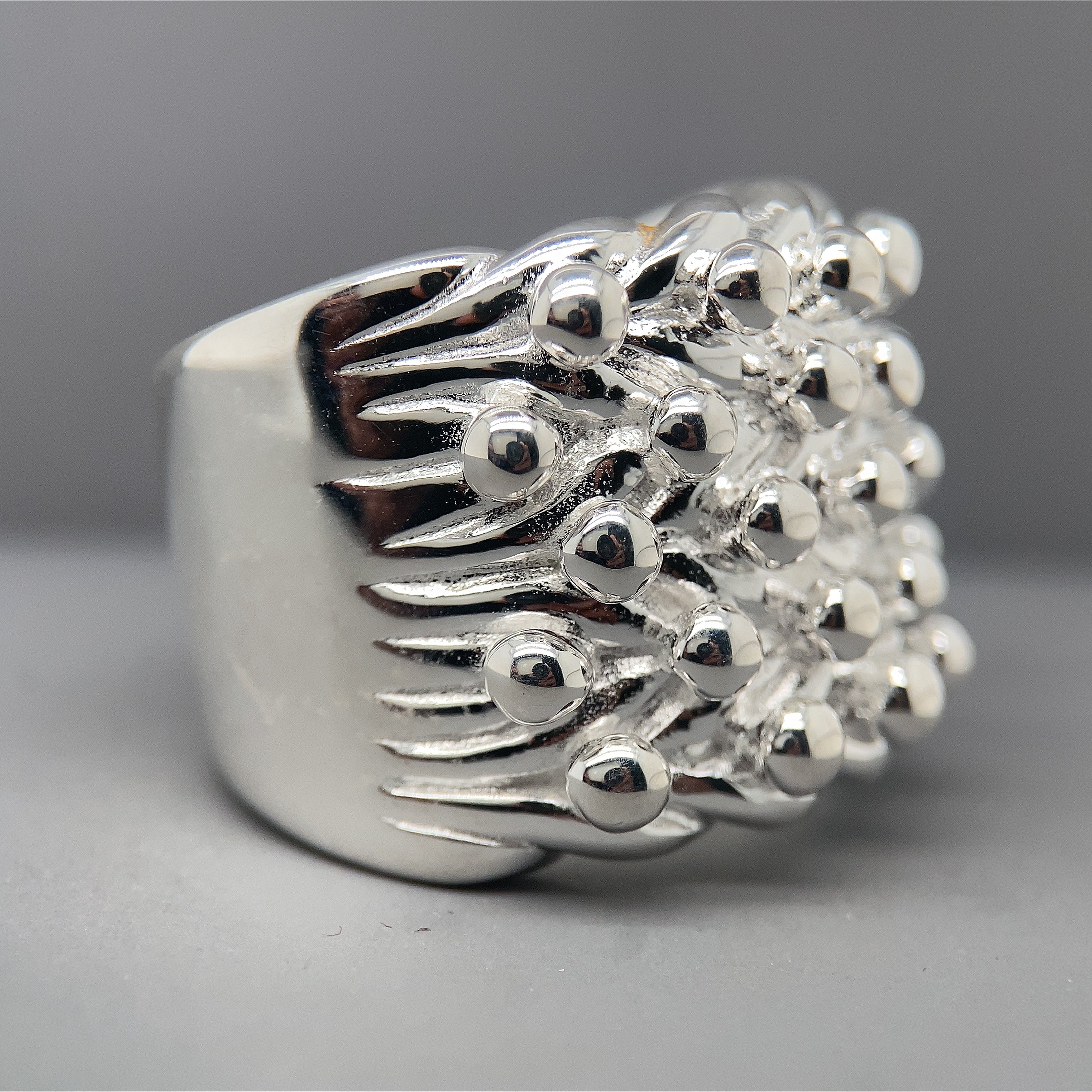 Silver keeper deals ring mens