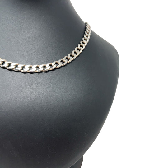 Sterling Silver Curb Chain (20")