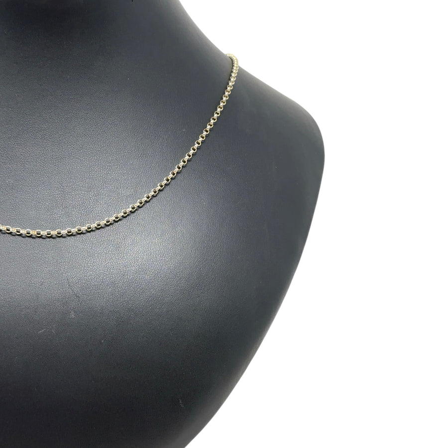 9ct Yellow Gold Fine Belcher Chain (21")