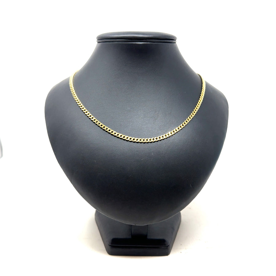 14ct Yellow Gold Curb Chain (26")