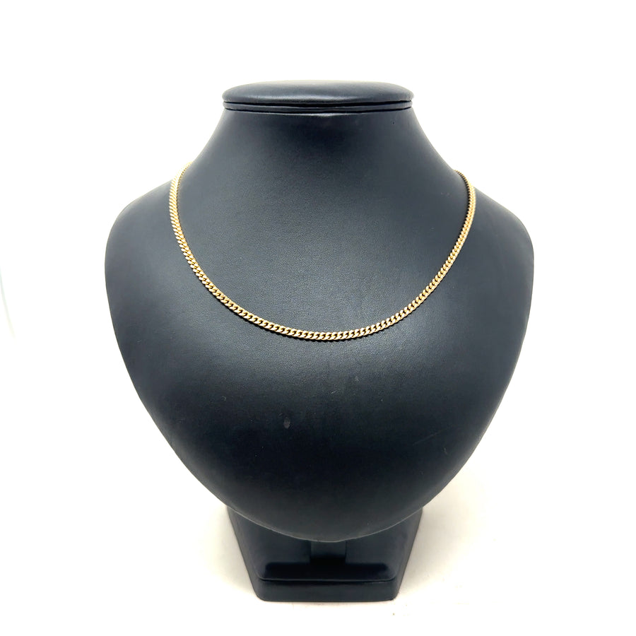 9ct Yellow Gold Curb Chain (29")