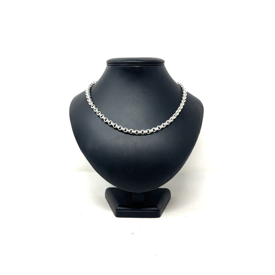 Sterling Silver Belcher Chain (20")