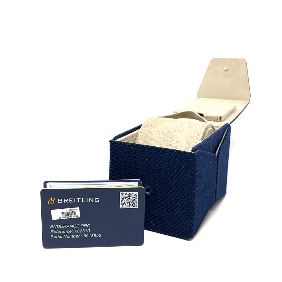 Pre-Owned Breightlight and Rubber Strap Endurance Pro Breitling Watch (Gents)