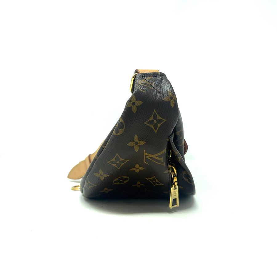 Pre-Owned Leather Louis Vuitton Monogram Bum Bag