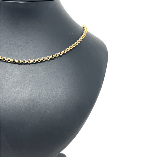 9ct Yellow Gold Belcher Chain (20")