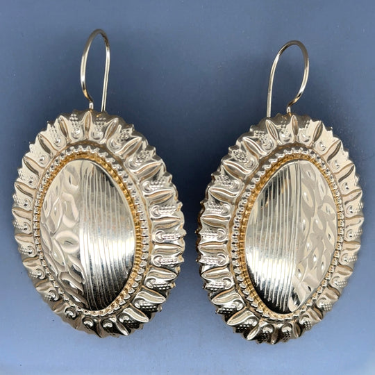 14ct Yellow Gold Fancy Earrings NEW!