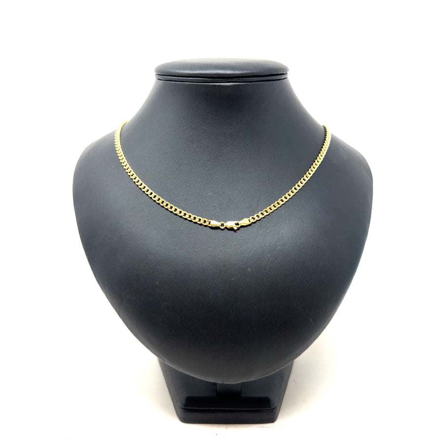 14ct Yellow Gold Curb Chain (26")