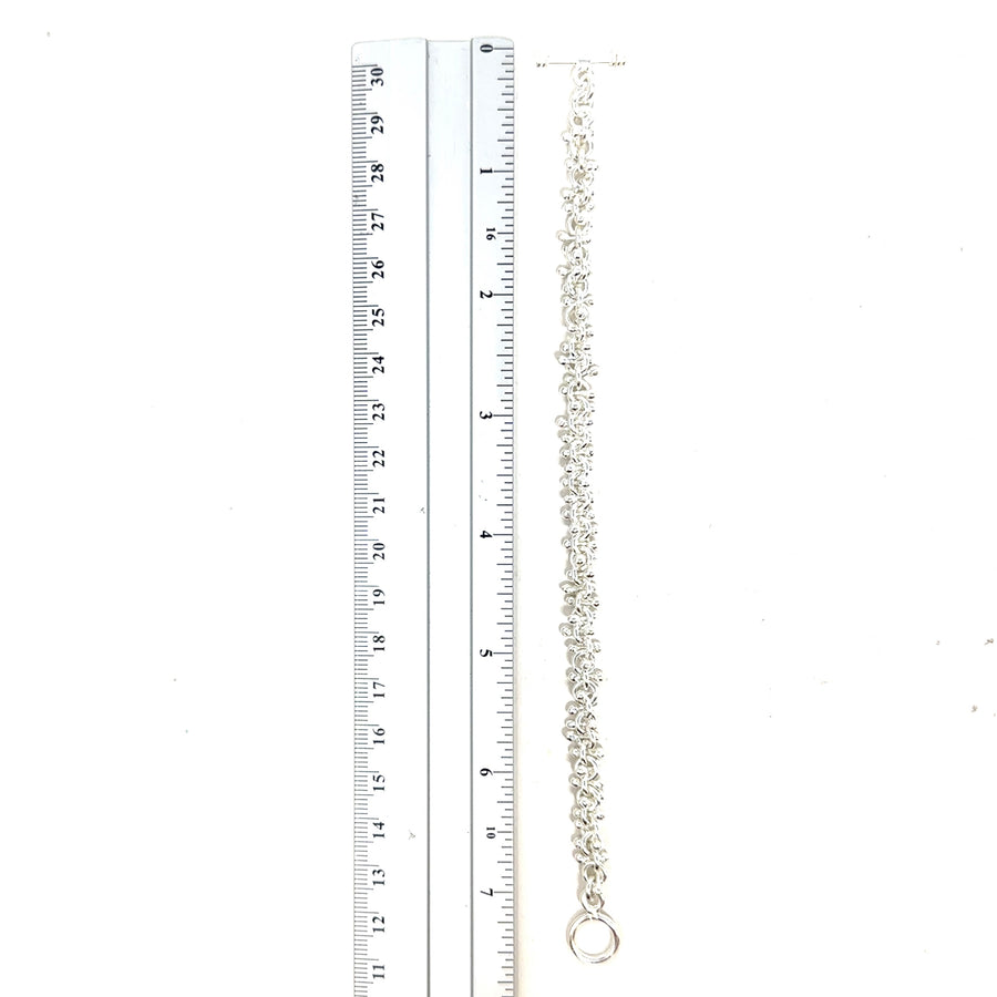 Sterling Silver Ball Link Bracelet NEW!