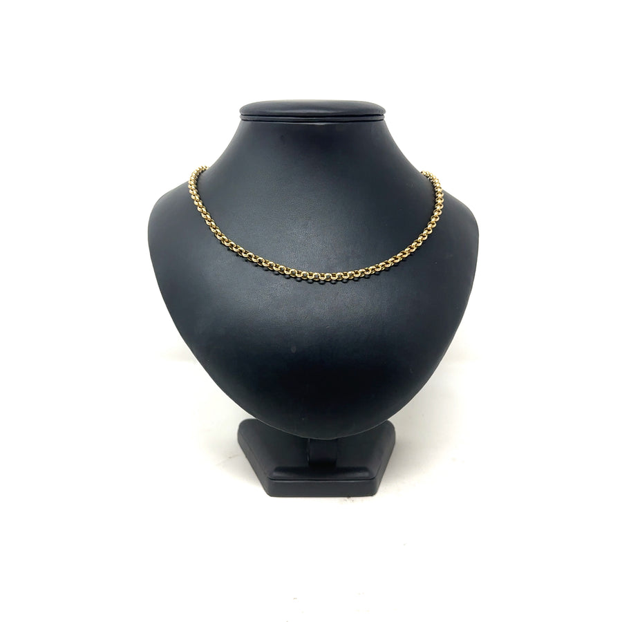 9ct Yellow Gold Belcher Chain (21")