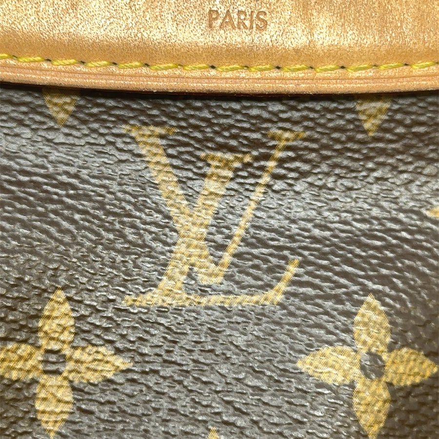 Pre-Owned Leather Louis Vuitton Monogram Bum Bag