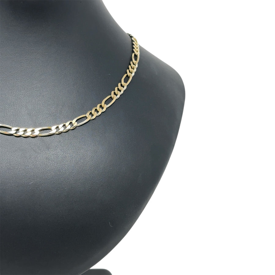 9ct Yellow Gold Figaro Chain (20")