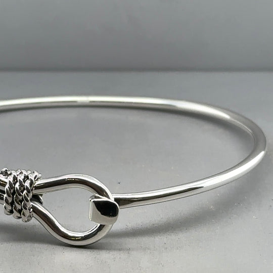 Sterling Silver Slim Loop Bangle NEW!