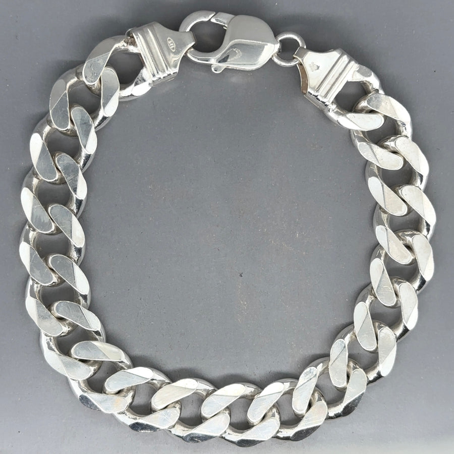Sterling Silver Curb Bracelet