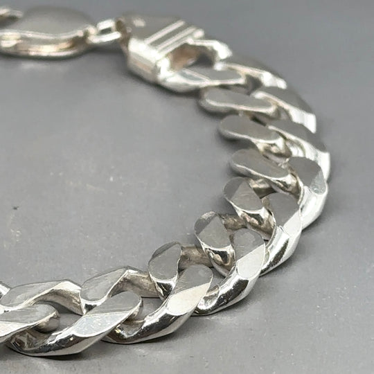 Sterling Silver Curb Bracelet