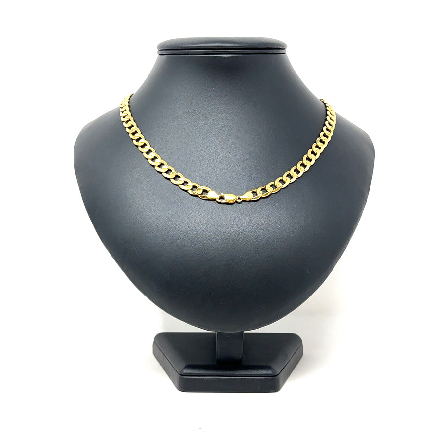 9ct Yellow Gold Curb Chain (20")