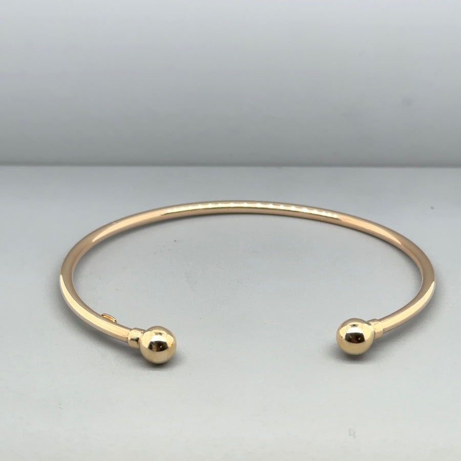 9ct Yellow Gold Torque Bangle – Pickwick Jewellers