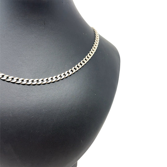 Sterling Silver Curb Chain (20")