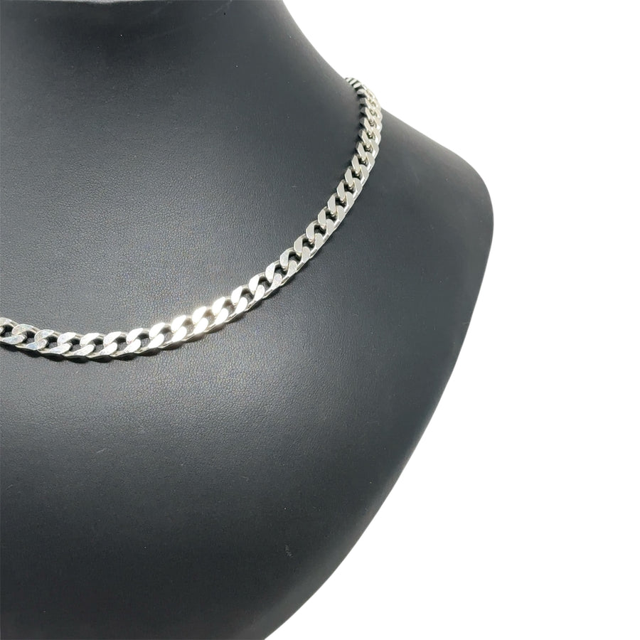 Sterling Silver Curb Chain (20")