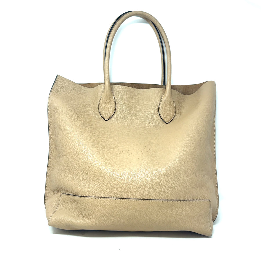 Pre-Owned Calf Skin Leather Blossom Mulberry Tote Bag