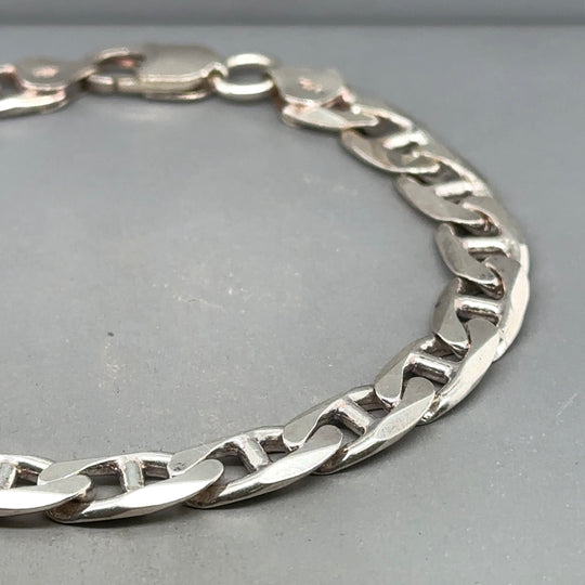 Sterling Silver Marine Link Bracelet