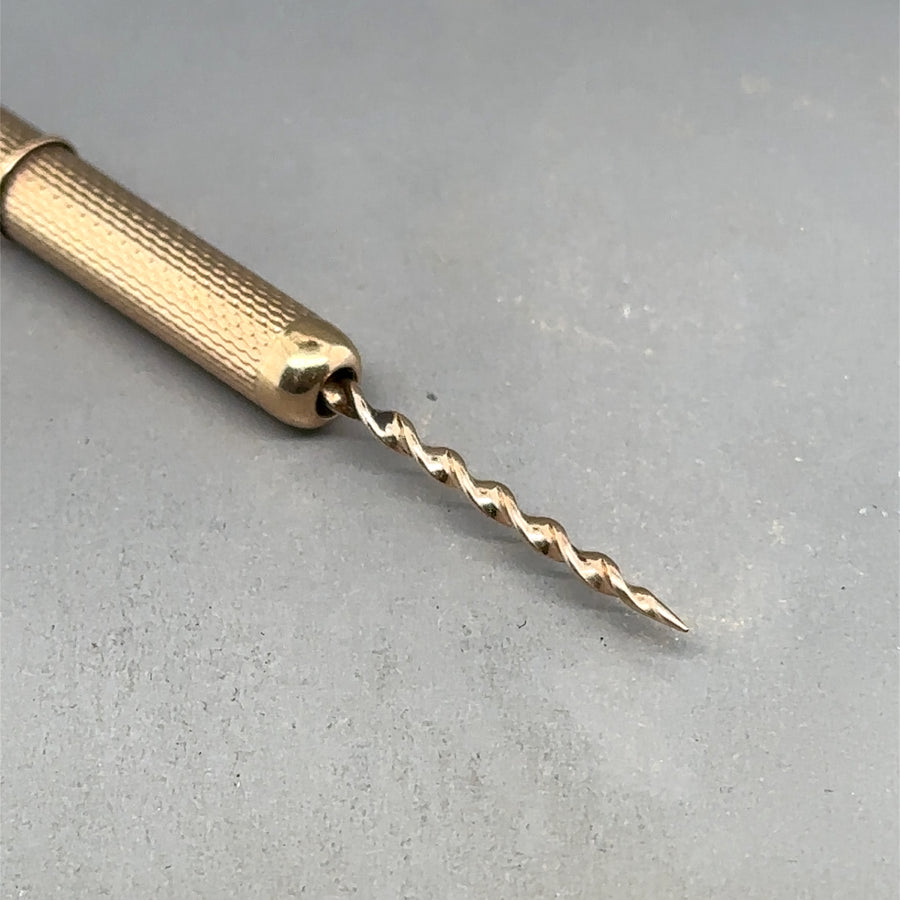 9ct Yellow Gold Tooth Pick