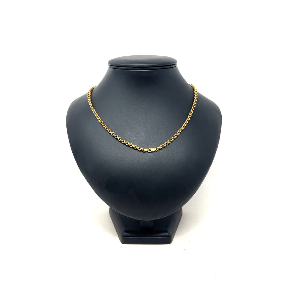9ct Yellow Gold Belcher Chain (20")