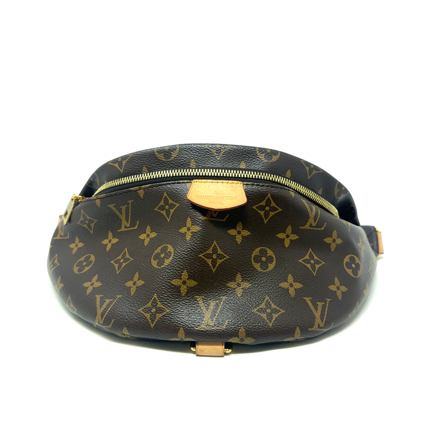 Pre-Owned Leather Louis Vuitton Monogram Bum Bag