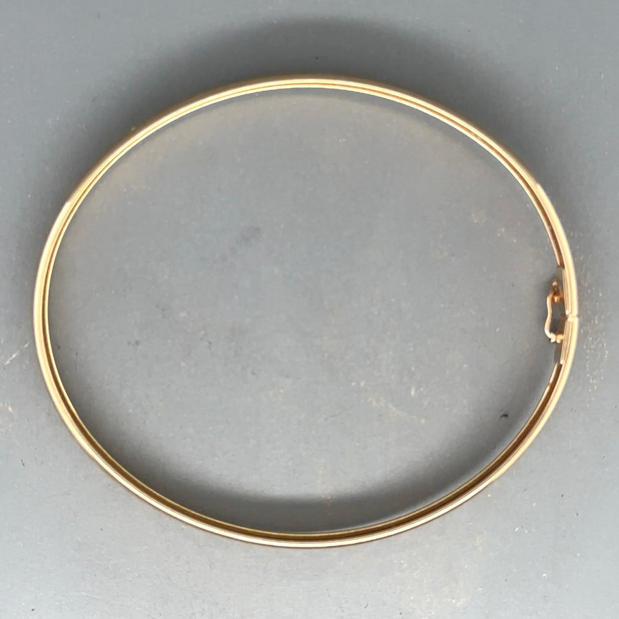 9ct Bi-Colour Bangle