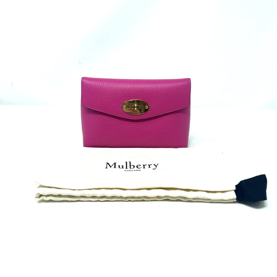 Pre-Owned Leather Mulberry Darley Cosmetic Pouch