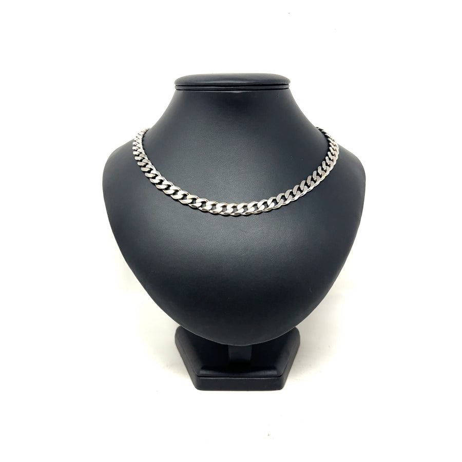 Sterling Silver Curb Chain (20”)