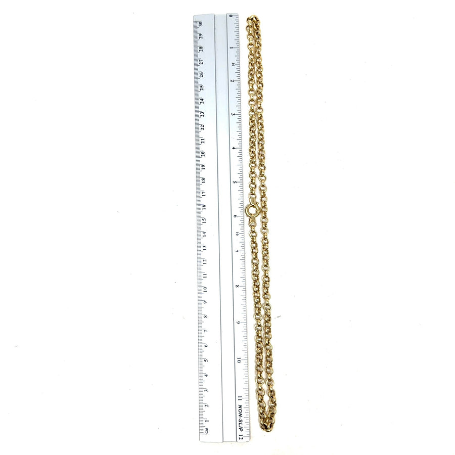 14ct Yellow Gold Belcher Chain (24")
