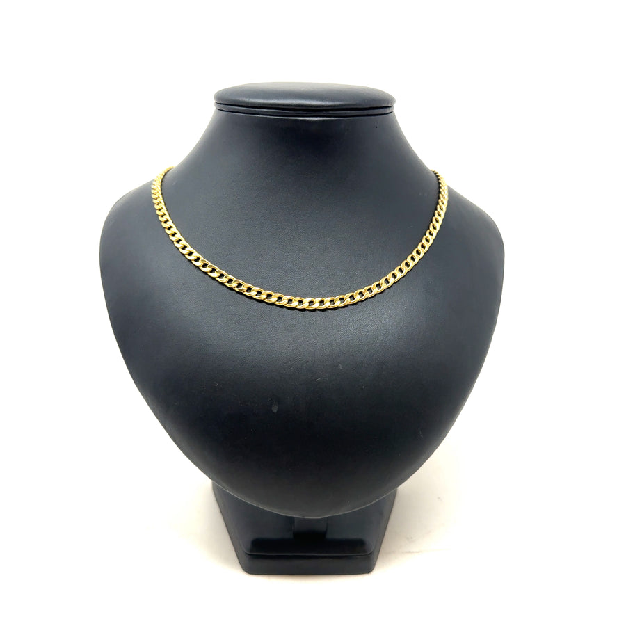 9ct Yellow Gold Curb Chain (20")