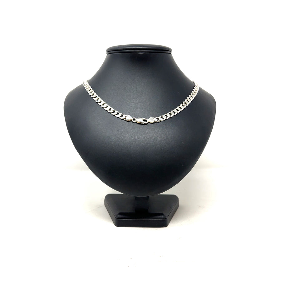 Sterling Silver Curb Chain (24")