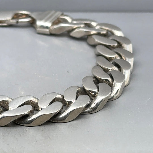 Sterling Silver Curb Bracelet
