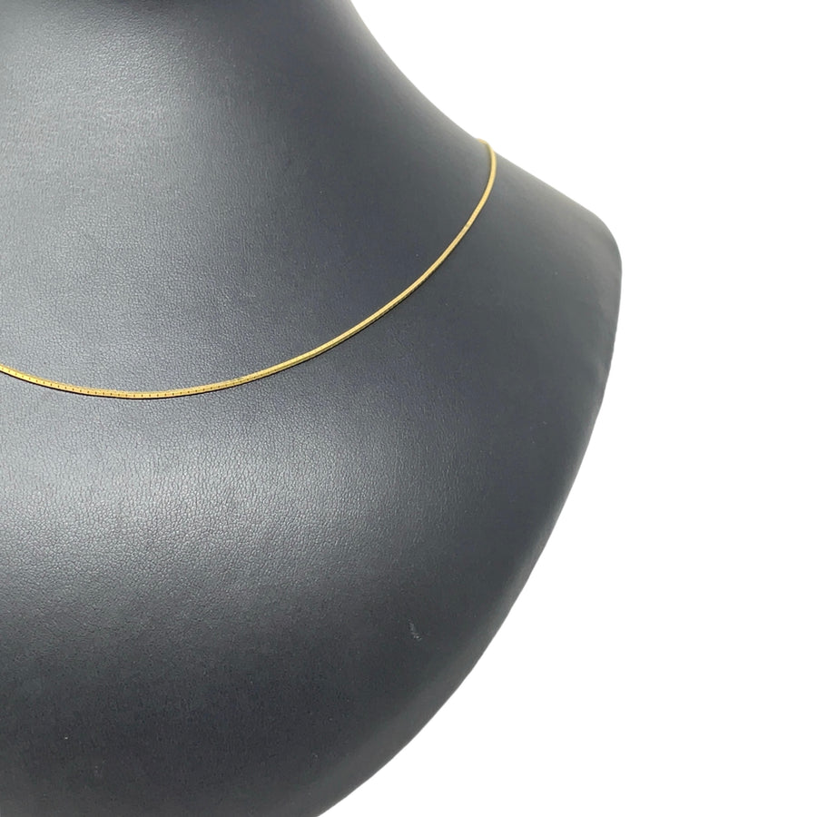 9ct Yellow Gold Snake Chain (21")