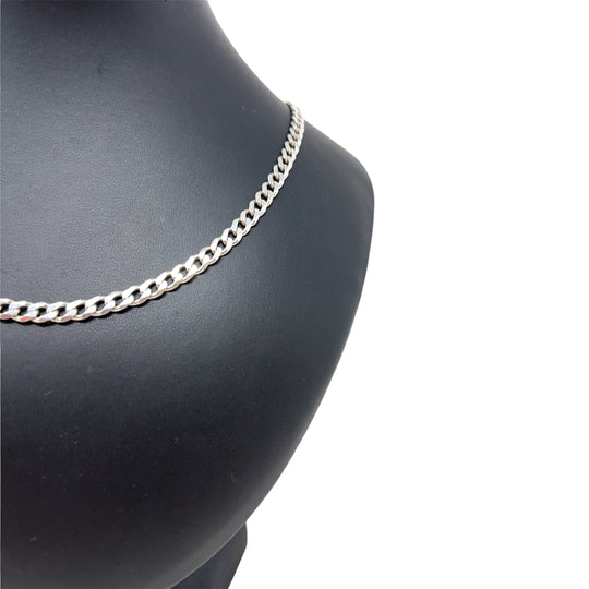 Sterling Silver Curb Chain (30")
