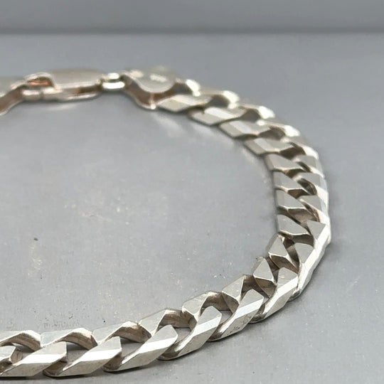 Sterling Silver Curb Bracelet
