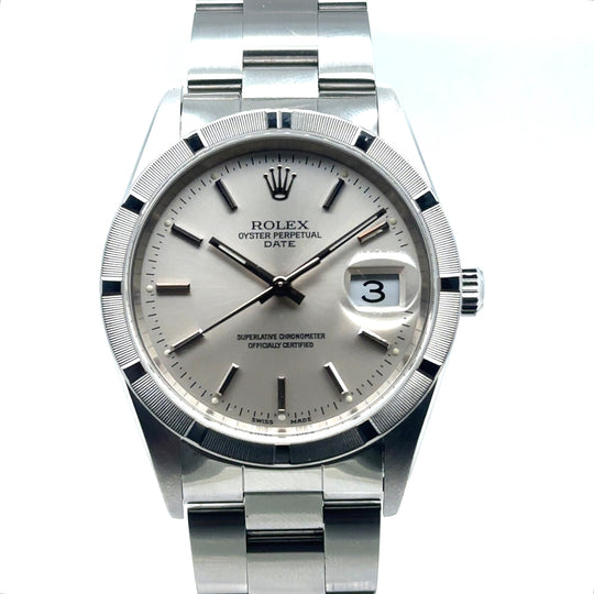 Pre-Owned Stainless Steel Oyster Perpetual Rolex (Gents)