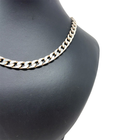 Sterling Silver Curb Chain (20")