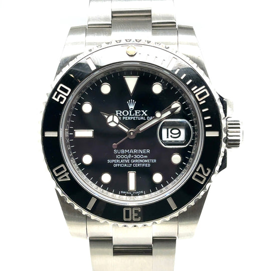 Pre-Owned Stainless Steel Submariner Rolex (Gents)