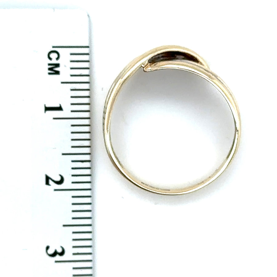 9ct Yellow Gold Fancy Ring - Size N