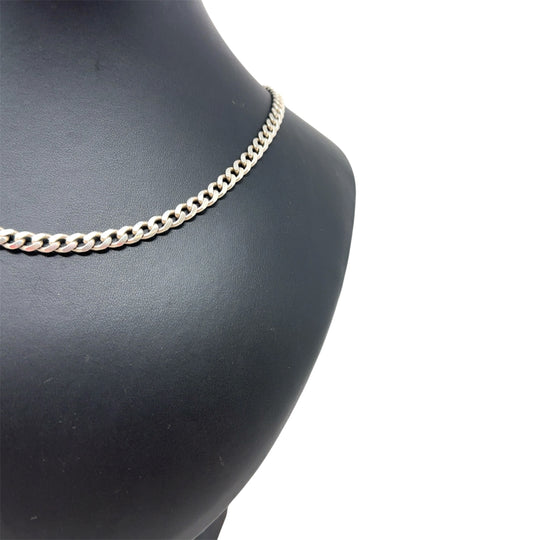 Sterling Silver Curb Chain (18")