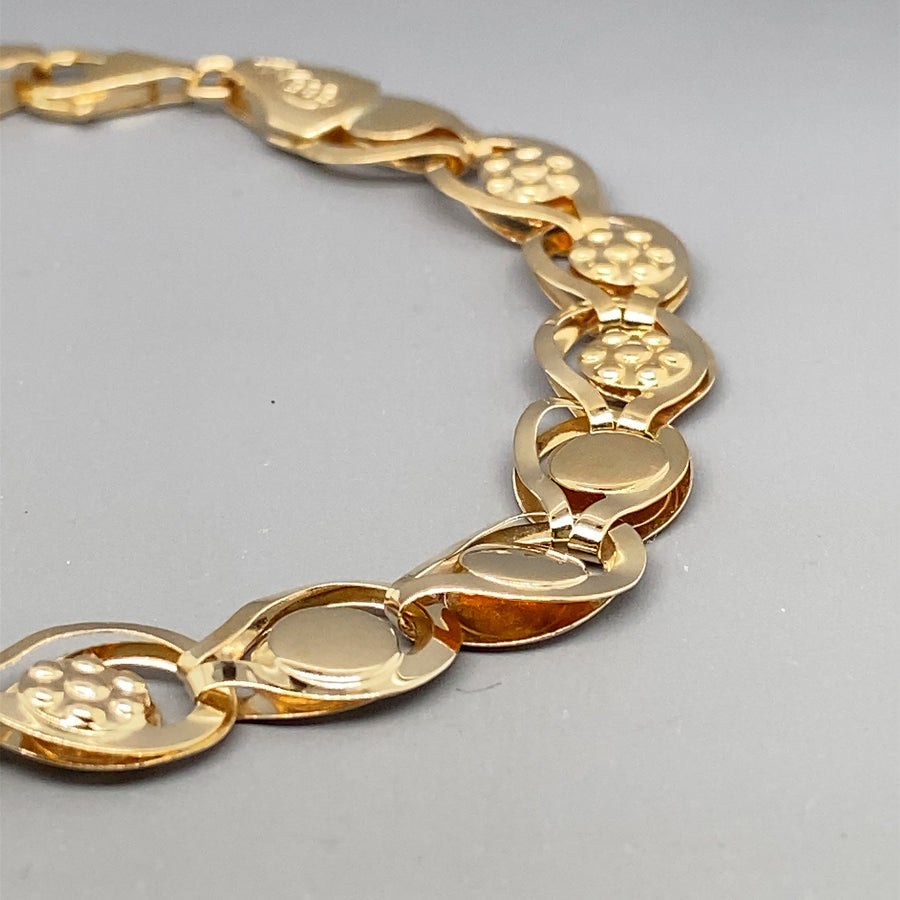 14ct Yellow Gold Fancy Bracelet