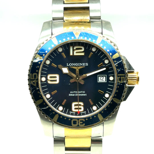 Pre-Owned Stainless Steel Hydro Conquest Longines Watch (Gents)